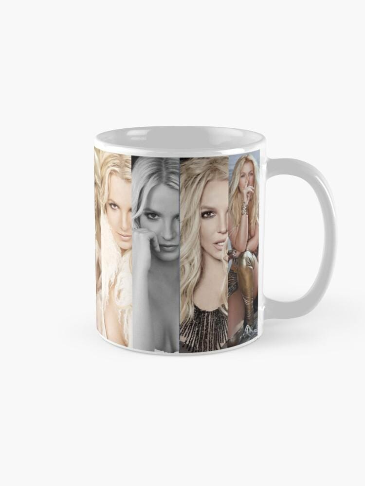Britney Spears All Eras Ceramic Mug | Pop Music Fan Gift