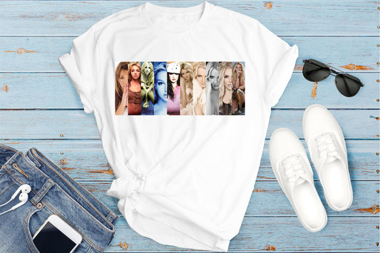 Britney Spears All Eras T-Shirt | Pop Music Fan Tee