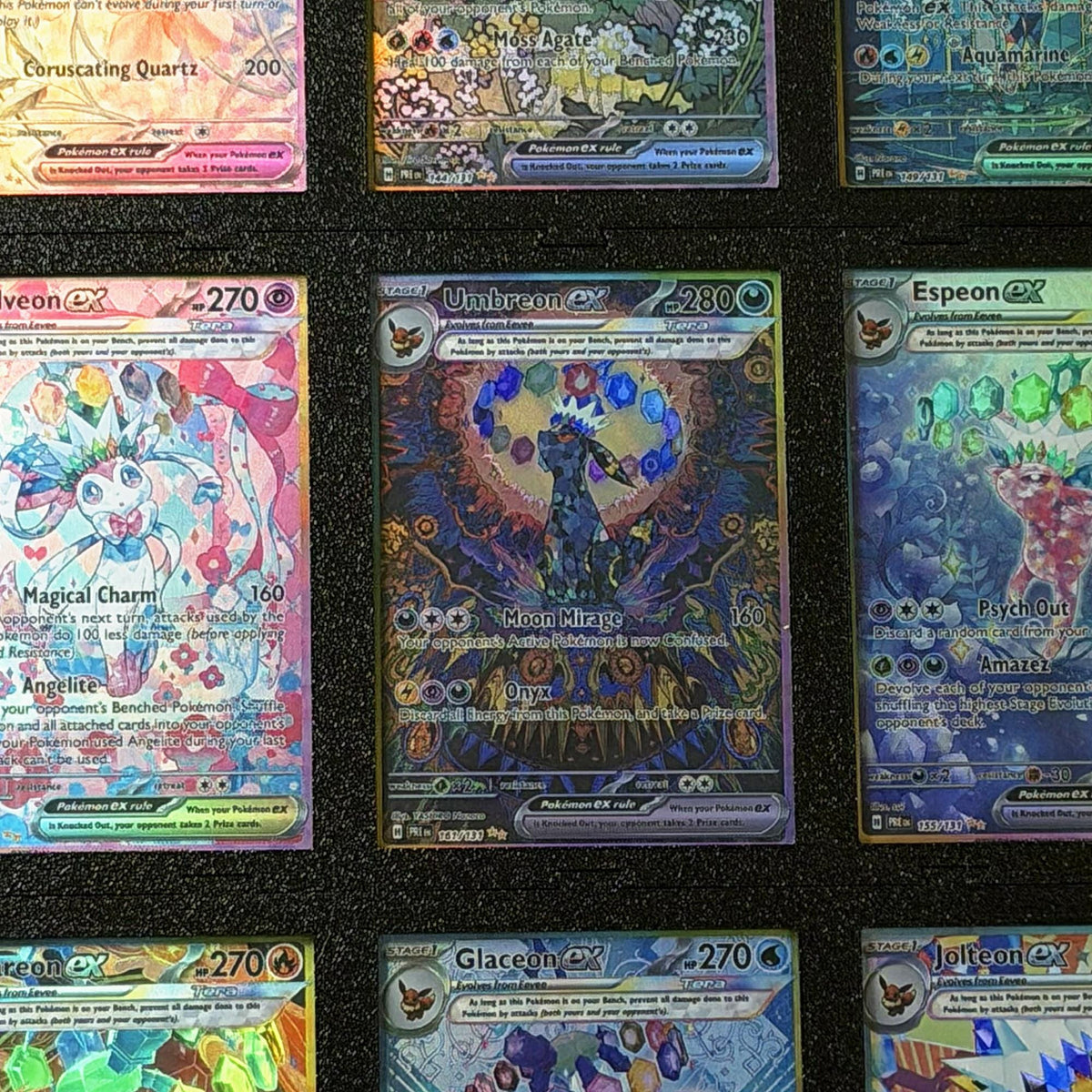 9 Card TCG Card Display Insert | Pokemon Card Frame Insert | Trading Card Wall Display | 3D Printed Card Holder | Pokemon Collector Gift